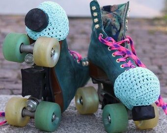 Rollschuh-Zehenkappen, Blaue Zehenschutz, Skate-Zehenkappen, Rollschuh-Zubehör, Zehenabdeckungen Rollerskate, Geschenk für Rollschuher