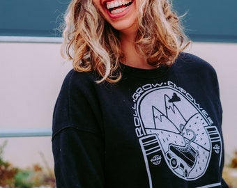 Sudadera corta, ropa de patinaje, ropa deportiva, sudadera deportiva, sudadera para mujer, camiseta con estampado de patinaje, regalo