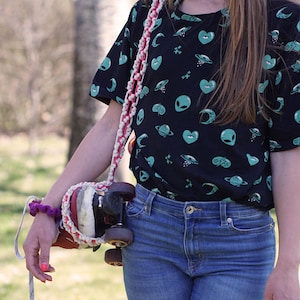 Roller Skate Leash, Strap For Quad Skates, Carrying Strap, Roller Skate Noose, Roller Skate Accessories, Colorful Skate Leash, Macrame Strap