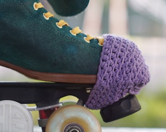 Lawendowe ochraniacze na palce do rolek, liliowe nakładki na palce, fioletowe nakładki na palce, ochraniacze na palce do rolek, prezent dla rolkarza, akcesoria do rolek