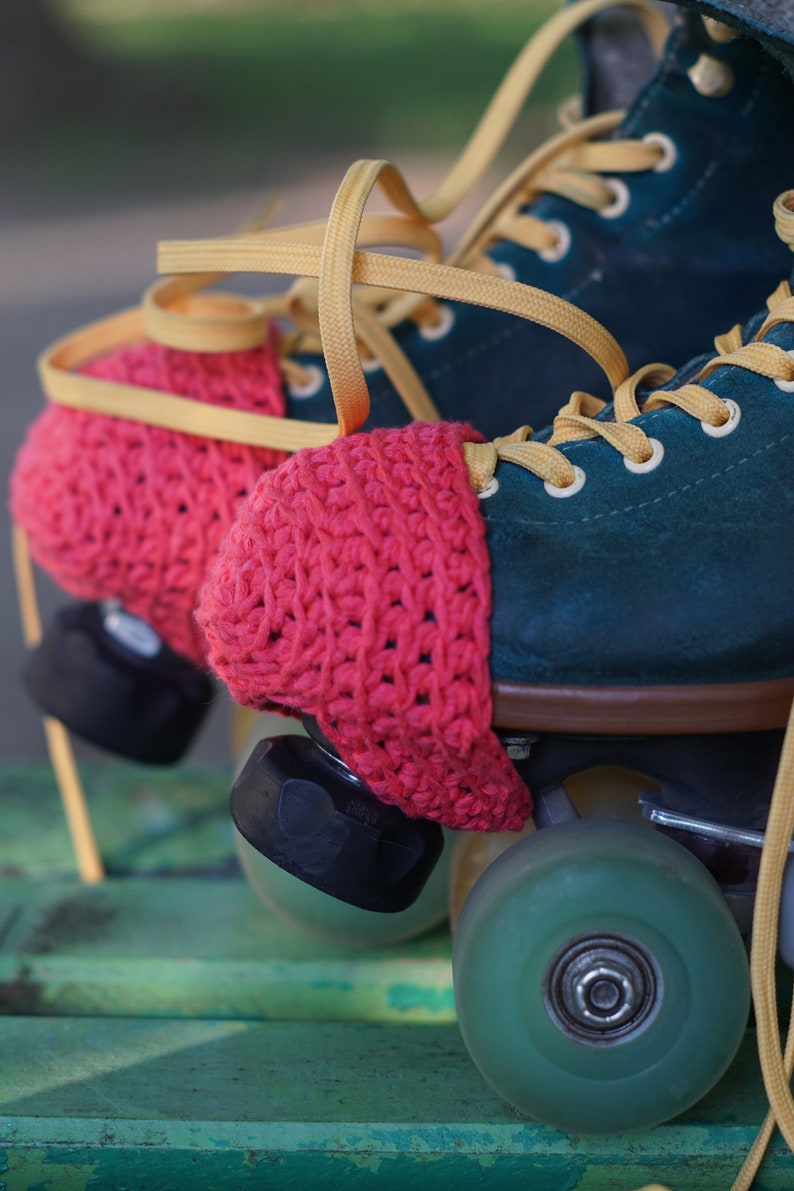 Red Toe Guards Roller Skate Toe Caps Crochet Toe Guards Etsy