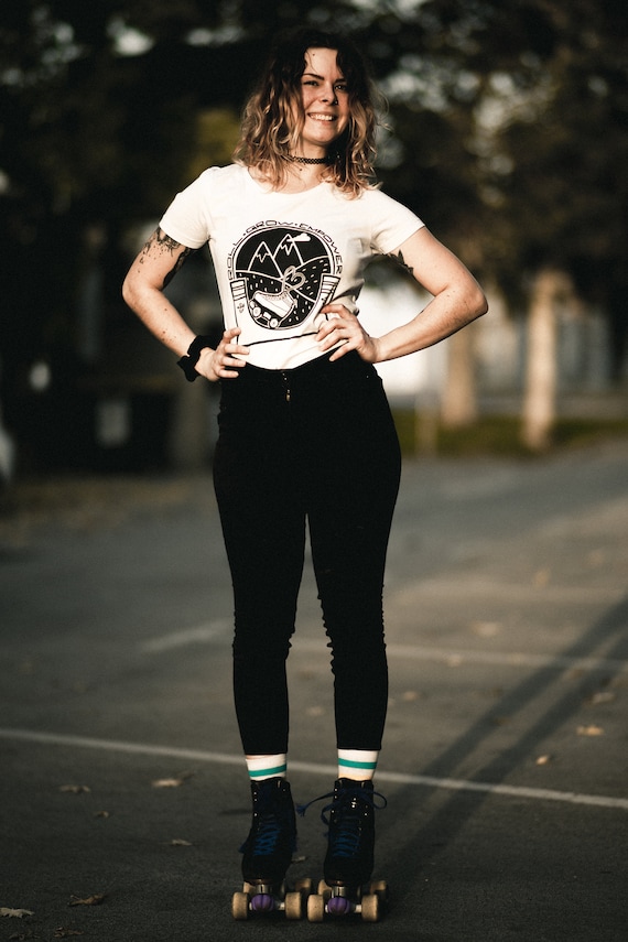 Roller Skates Graphic Tee Roller Skates Graphic Tee
