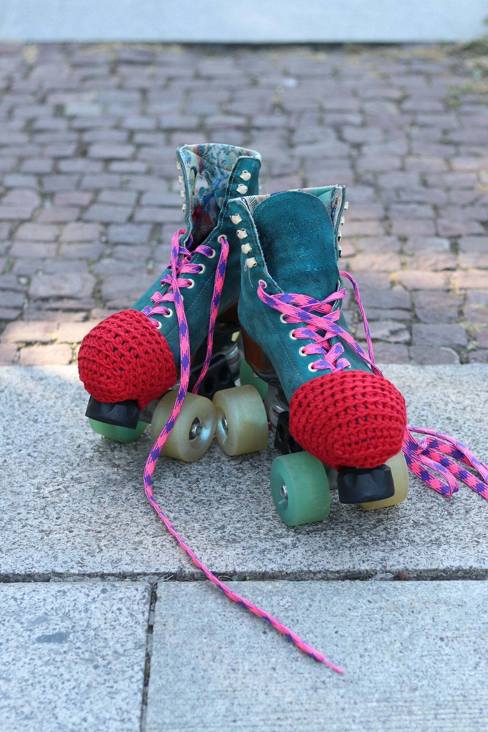 Crochet Toe Caps Roller Skates Guards Roller Skate Toe Etsy