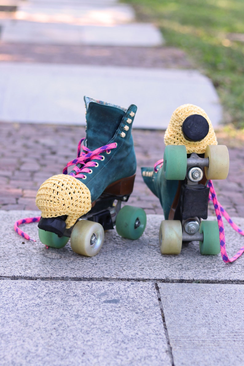 Crochet Toe Caps Roller Skates Guards Roller Skate Toe Etsy