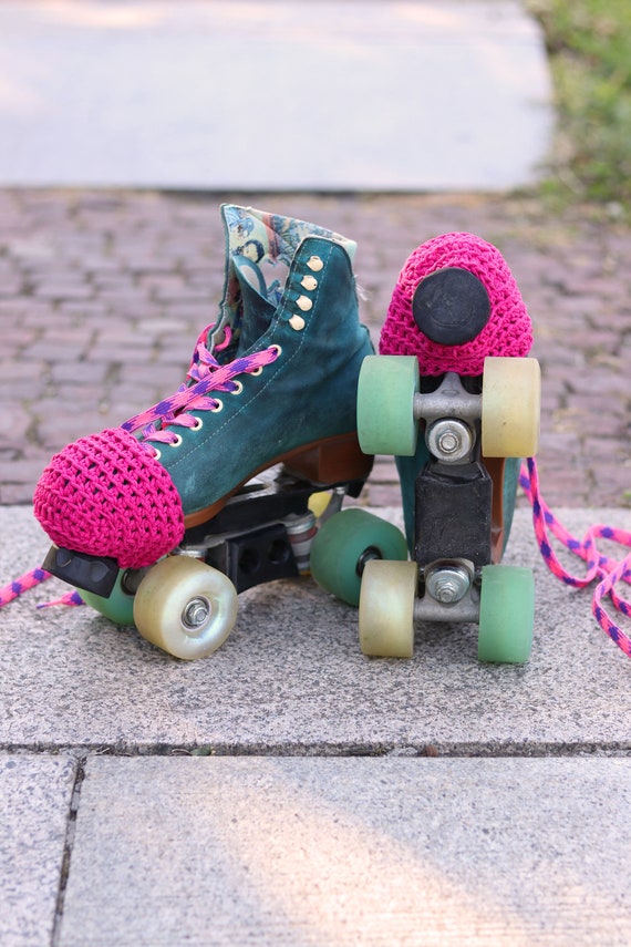 Red Toe Guards Roller Skate Toe Caps 