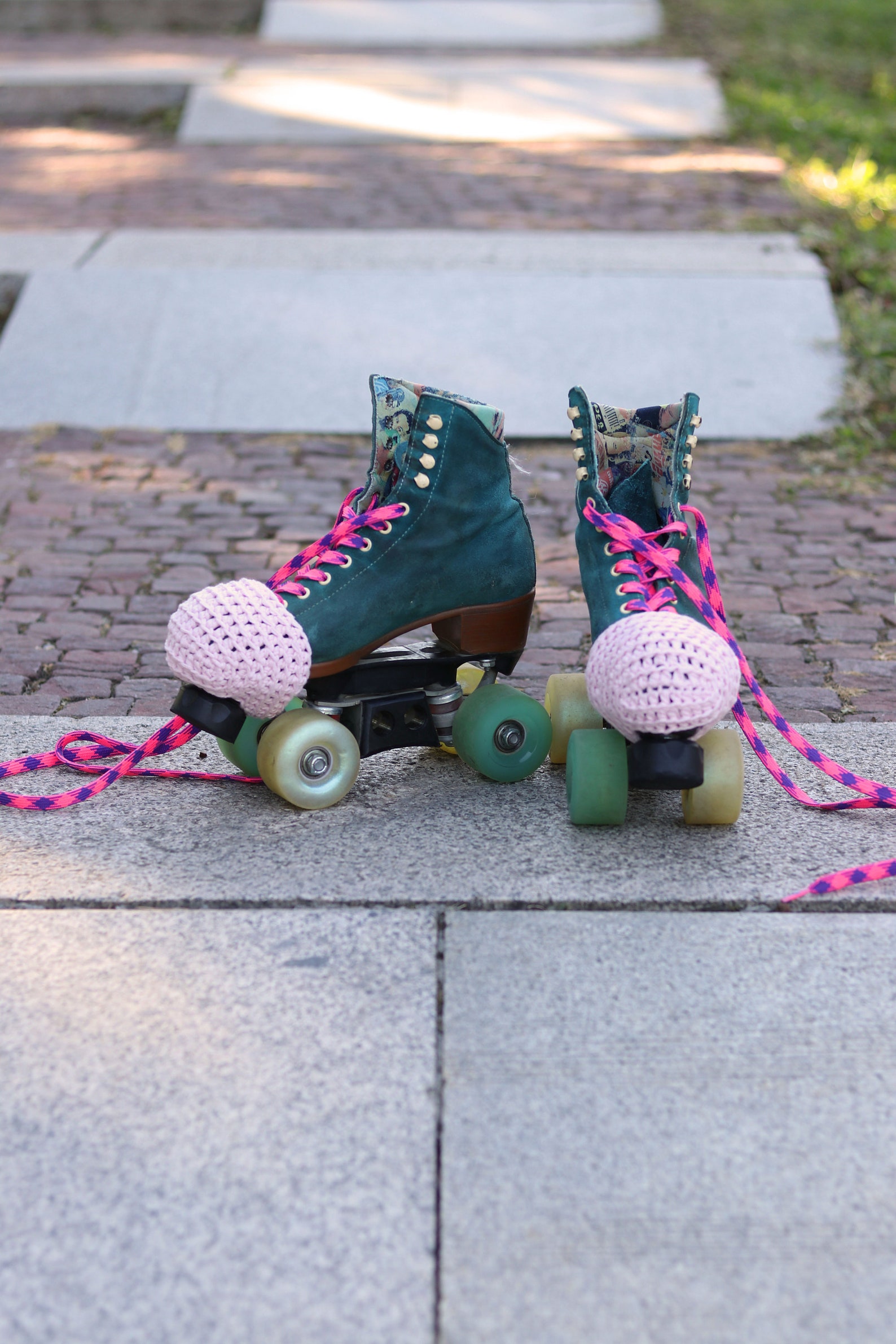 Crochet Toe Caps Roller Skates Guards Roller Skate Toe Etsy