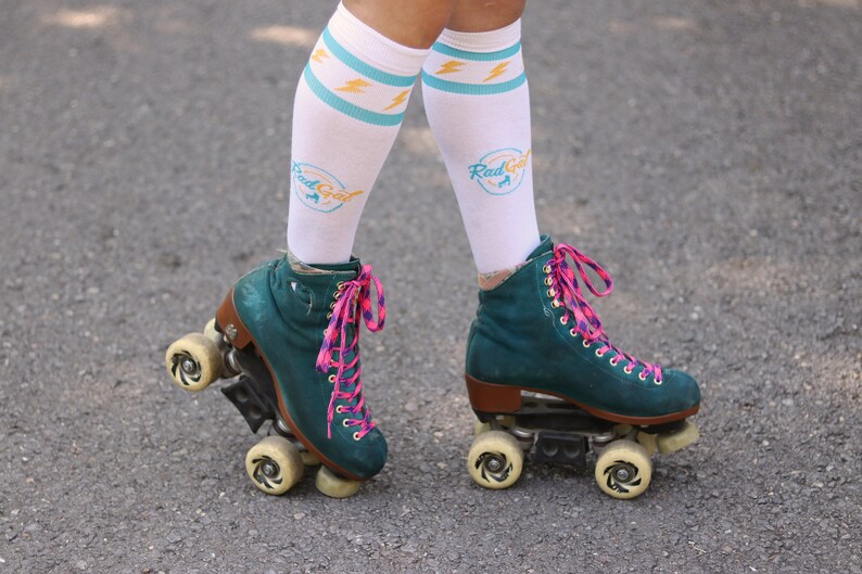 Socks for Roller Skating 70s Style Socks Knee High Socks Etsy