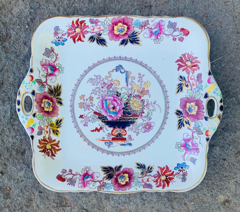 Plateau vintage Vassio piatto Ironstone plateau vintage Etsy