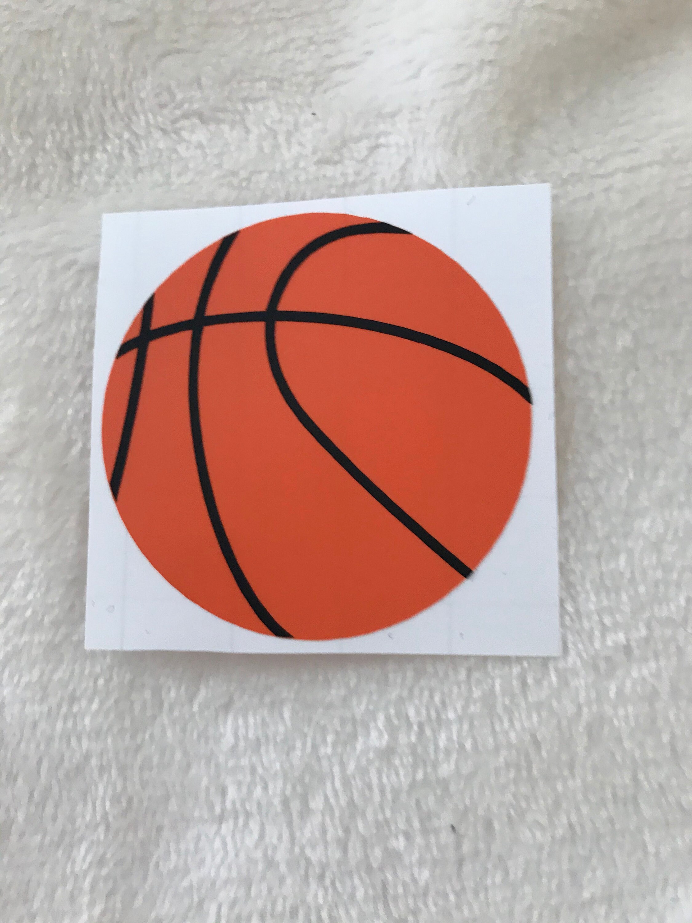Basketball Decal Basketball Sticker Car Decal Vinyl Etsy Nederland