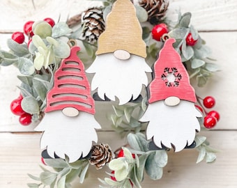 Gnome ornaments with storage box| Gnomes | laser home decor | handmade | gifts | Christmas ornaments | tree ornament | gnome lovers |