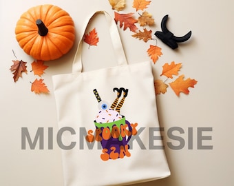 Spooky Szn Latte PNG JPEG PDF Halloween Hoodie Sweater Jumper Digital file Instant download Eyeball Witch Candycorn trick or treat October