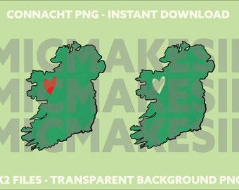 Ireland Love Connacht png missing home irish abroad clip art cricut files