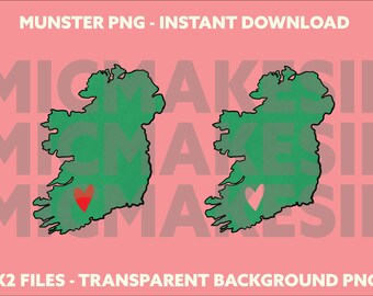 Irland Liebe Munster png vermisst zuhause irisch im Ausland Clip Art Cricut Dateien