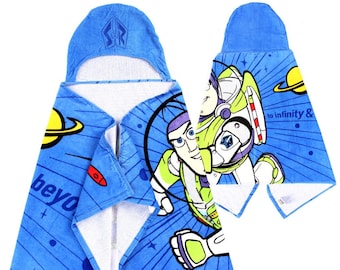 Personalized Embroidered Hooded Towel - Toy Story