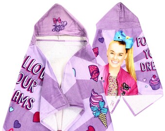 Jojo siwa hooded bath towel cheap