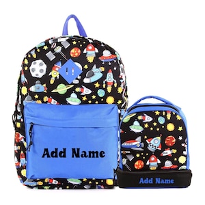 Sac à dos scolaire ou sac à lunch personnalisé - Espace