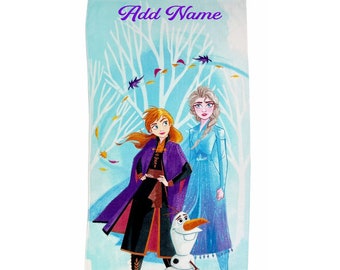 Personalized Disney Pool / Beach Towel - Disney Frozen