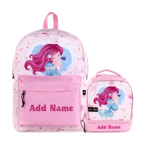 Sac à dos scolaire ou sac à lunch personnalisé - Sirène