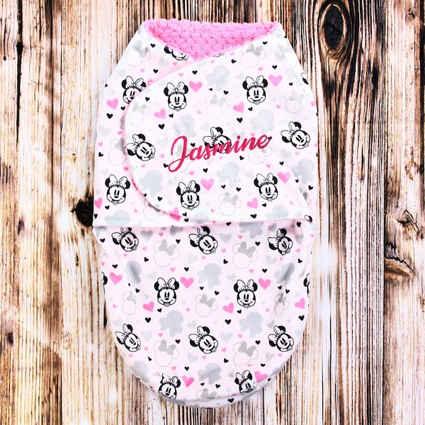 Personalisierte Disney Baby Swaddle - Minnie Mouse