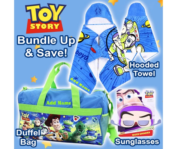Buzz Lightyear Movie Lunch Bag w/ 2-Piece Snack Container Set Kids