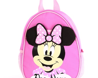 Personalized Minnie Mouse 10 Inch Mini Backpack with Harness