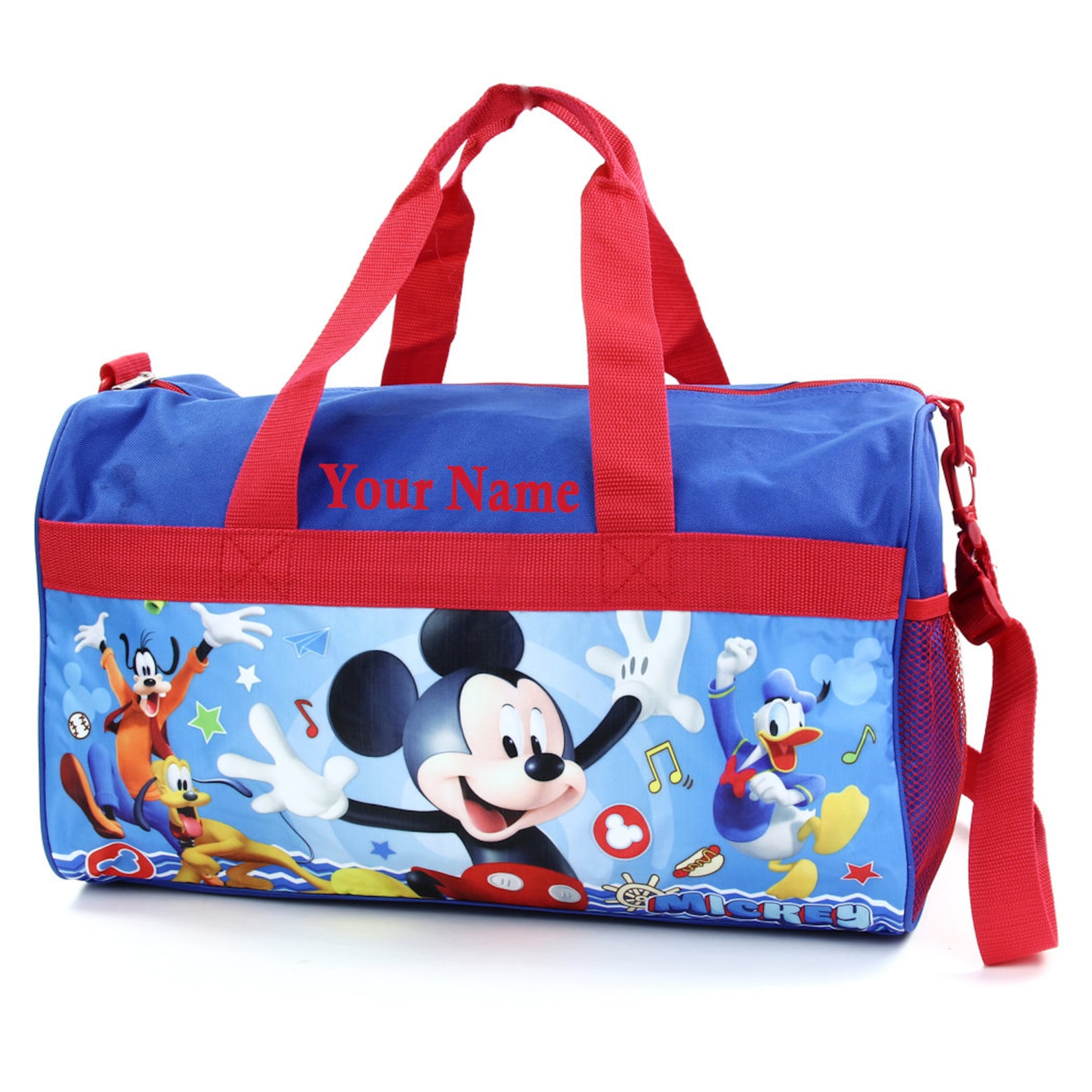 personalised over night bag