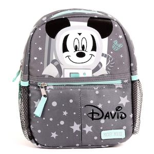 Personalized Disney Mickey Mouse 10 Inch Mini Backpack with Harness