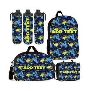 16 Inch Backpack With Matching Lunch Bag - Boys - Assorted Designs —