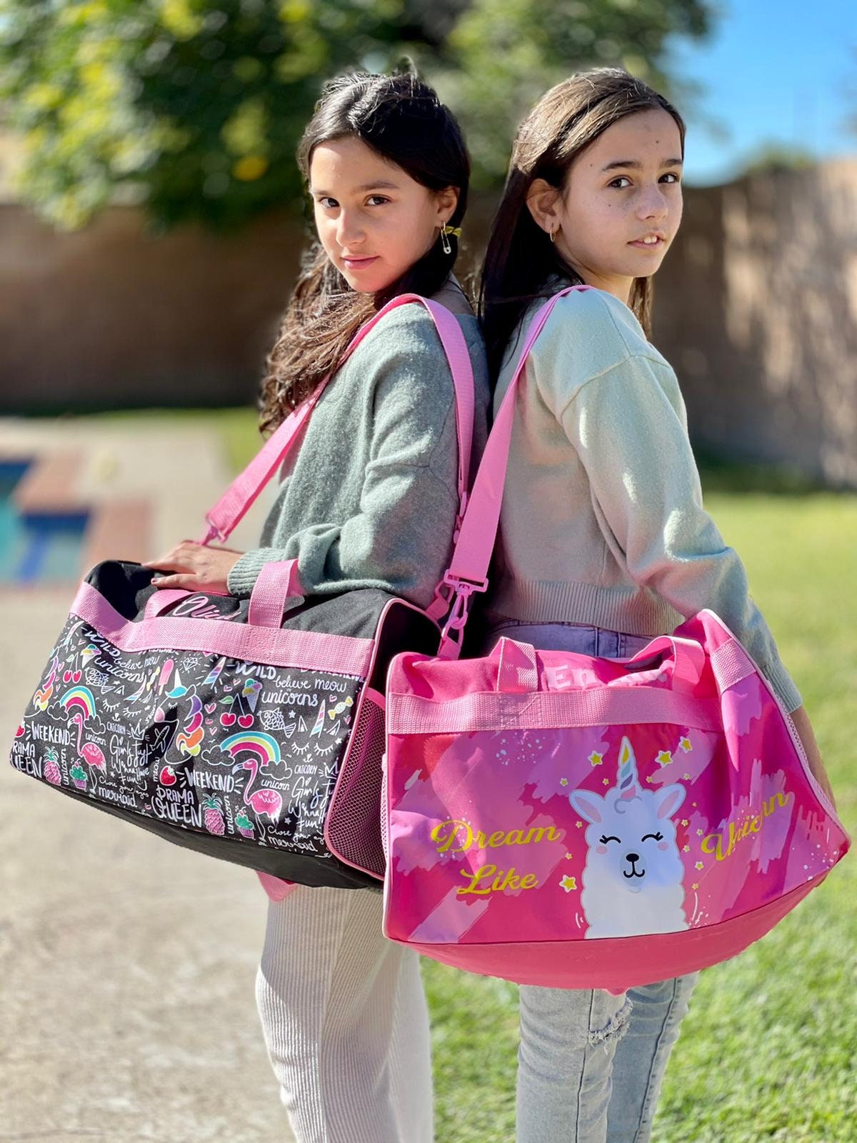 Personalized Duffel Bag for Kids Travel Sleepover Overnight Etsy