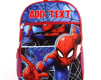 Spiderman 16 Mochila Con Lonchera 2 Piezas Para Niños De Escolares 3 4 5 6  Años