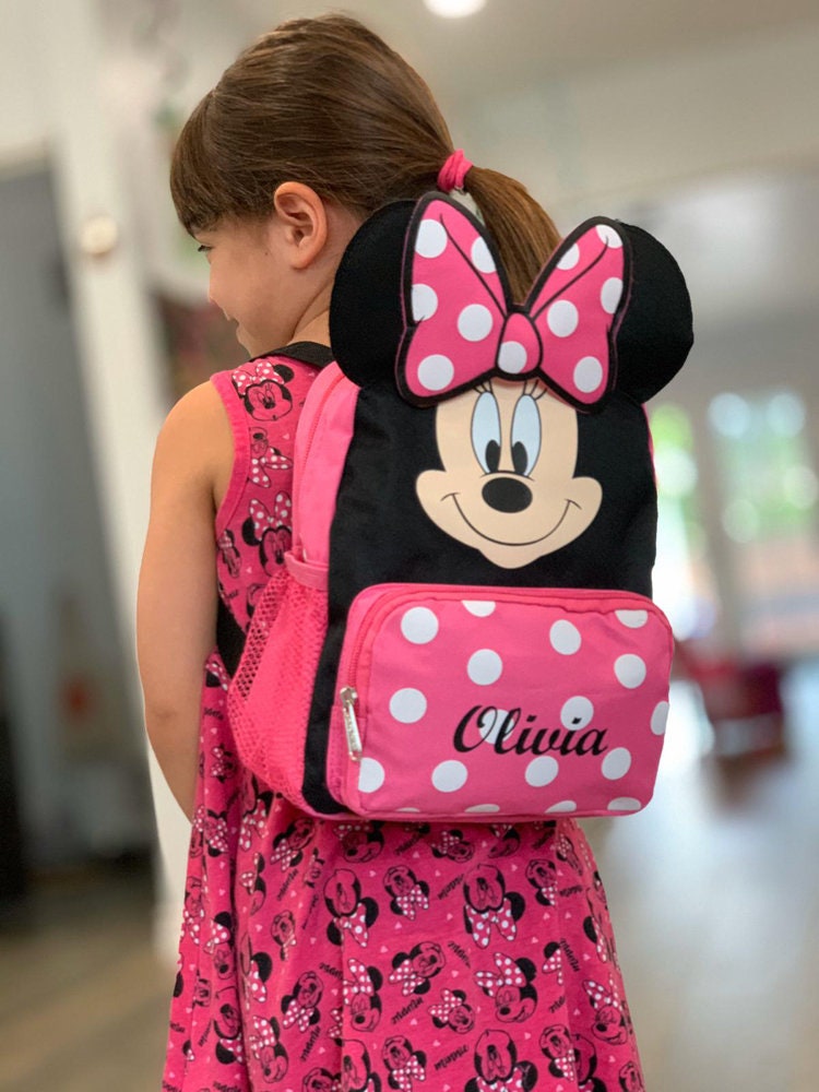 Mickey mouse cheap faces backpack