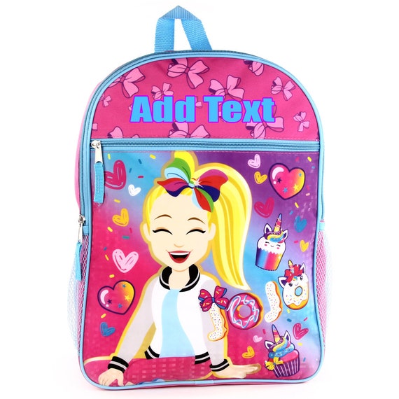 Personalized 16 Inch School Backpack Jojo Siwa - Etsy