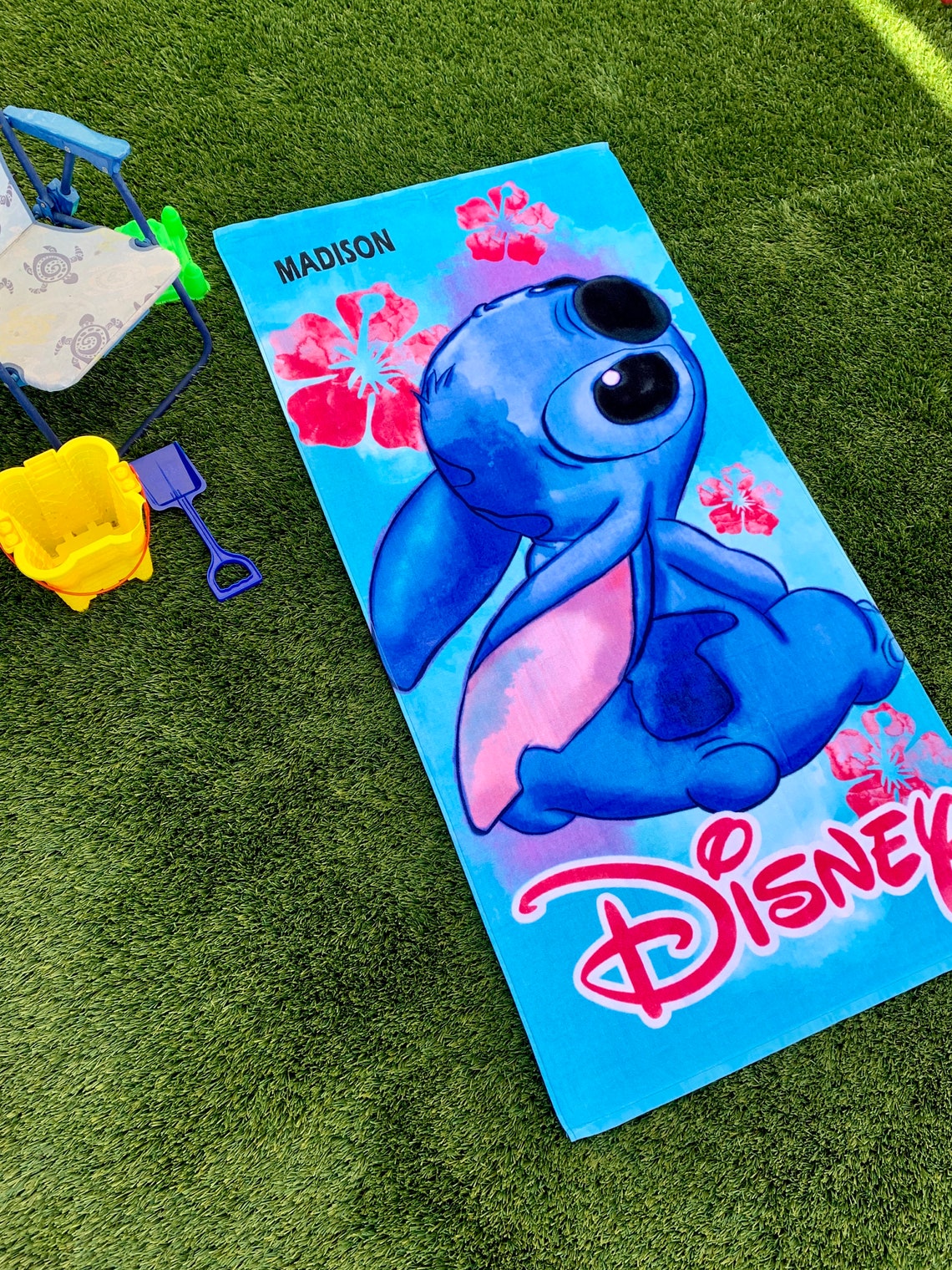 Personalized Disney Pool / Beach Towel Stitch Etsy