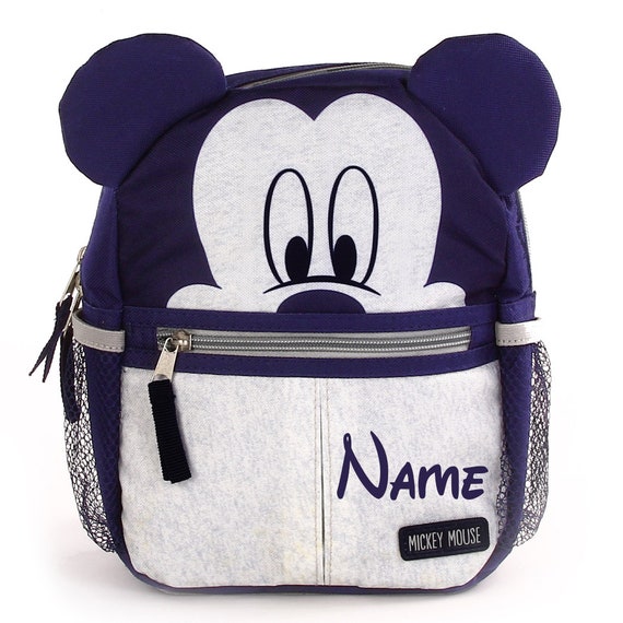 Hen Vergelijking aardolie Personalized Mickey Mouse 10 Inch Mini Backpack With Harness - Etsy