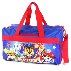 Personalized Kids Character Travel Duffel Bag - Paw Patrol