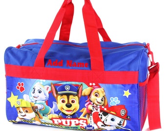 Personalized Kids Character Travel Duffel Bag - Paw Patrol