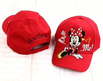 Personalized Disney Kid's Baseball Cap / Hat - Minnie Mouse