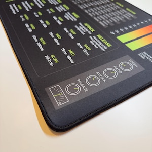 Mixing and Mastering Mousepad – Audio Engineer Cheat Sheet for EQ, Compression, Reverb & More, Perfect for Music Producers and Home Studios image 7
