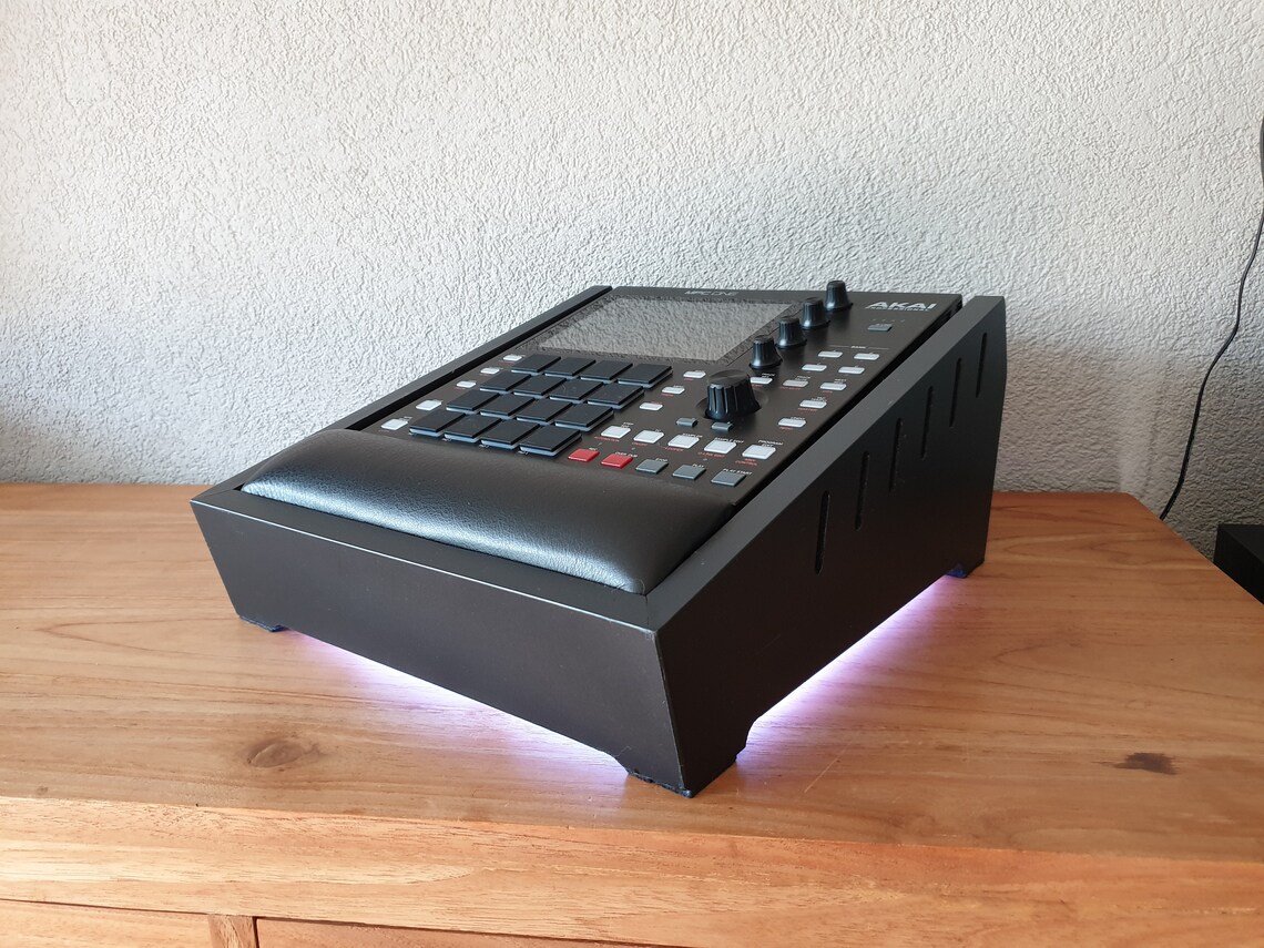 Akai MPC One Stand Wood Matte LED Etsy