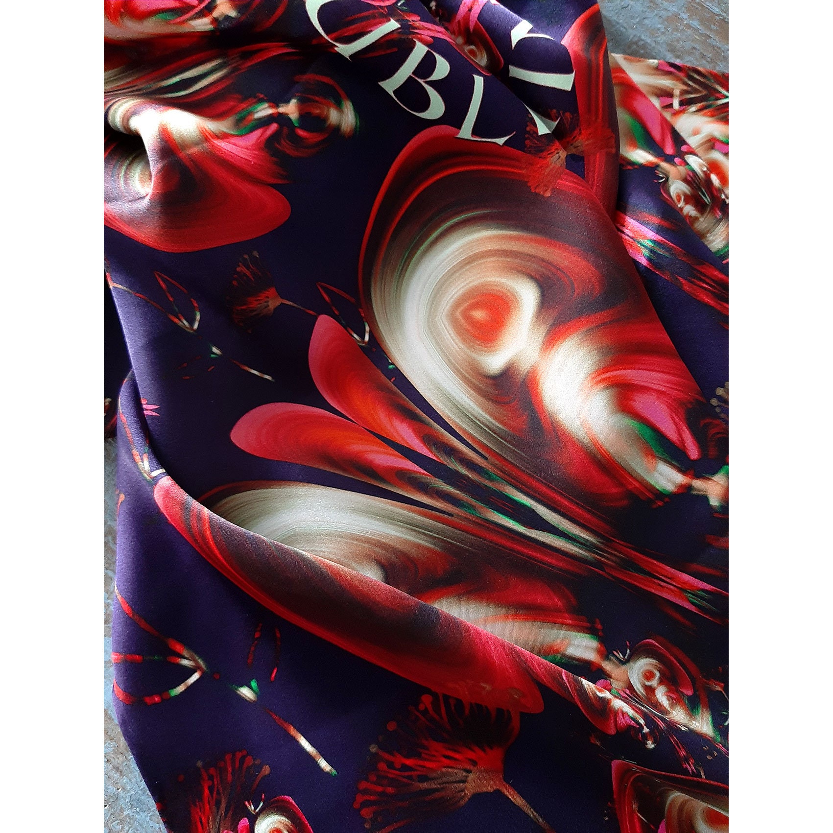 小物 shaggy design long stole Stunning Japanese Style Extra Long Stole, Pure Mulberry Silk