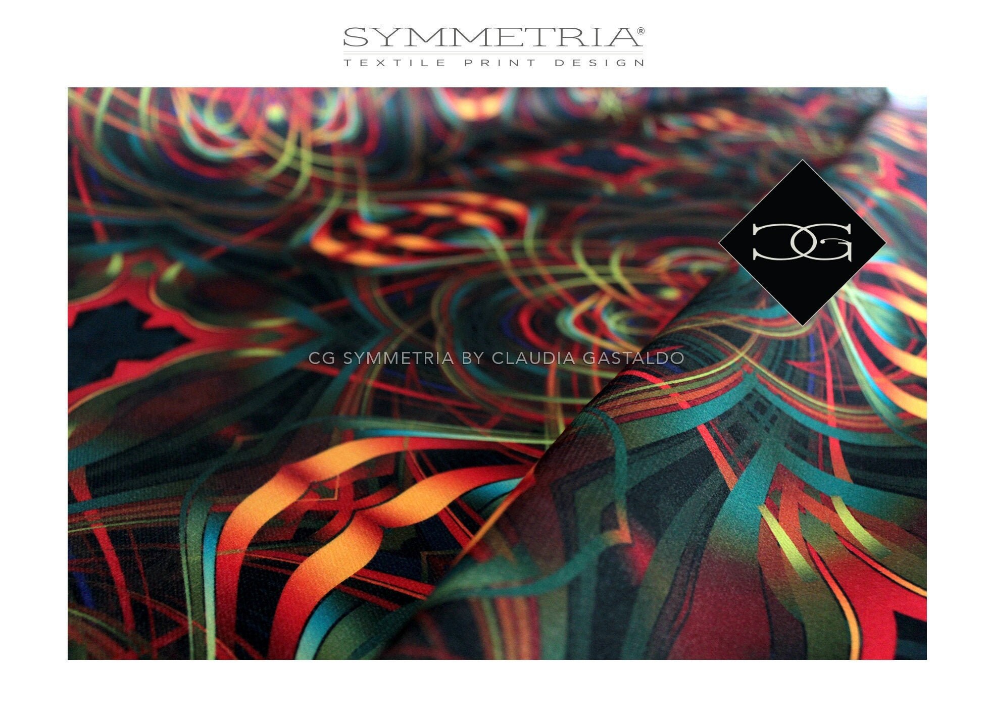 Artist Fabric Modern Abstract Colorful Upholstery Fabric Etsy