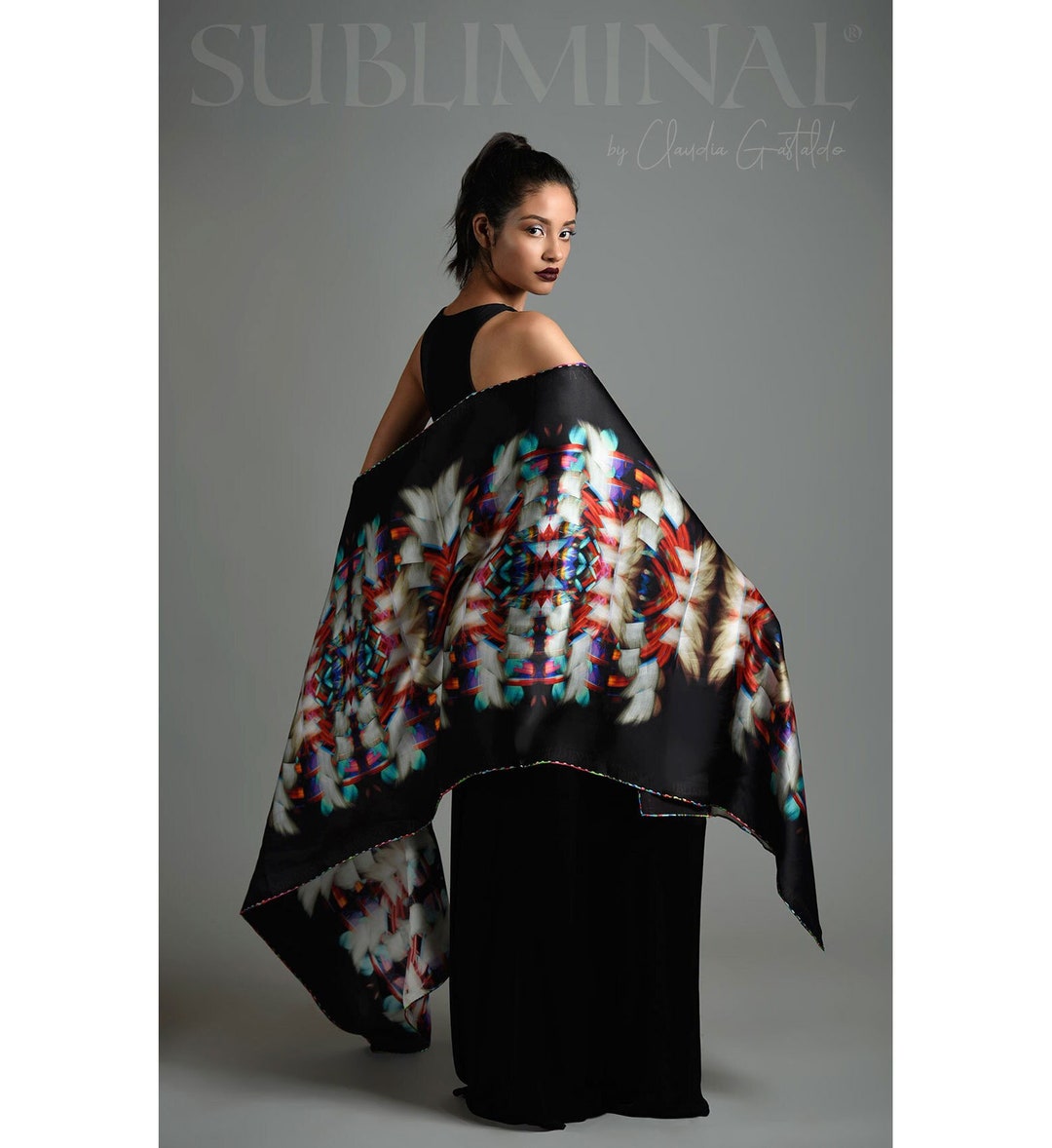 小物 camiel fortgens shawl vintage silk KENZO 