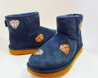 Diamond Ugg Booties