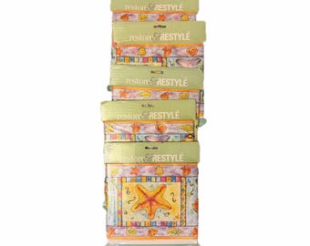 Cenefa de papel pintado vintage de 1997, modelo Playful Spirit, de Restore & Restyle (lote de 5 unidades)