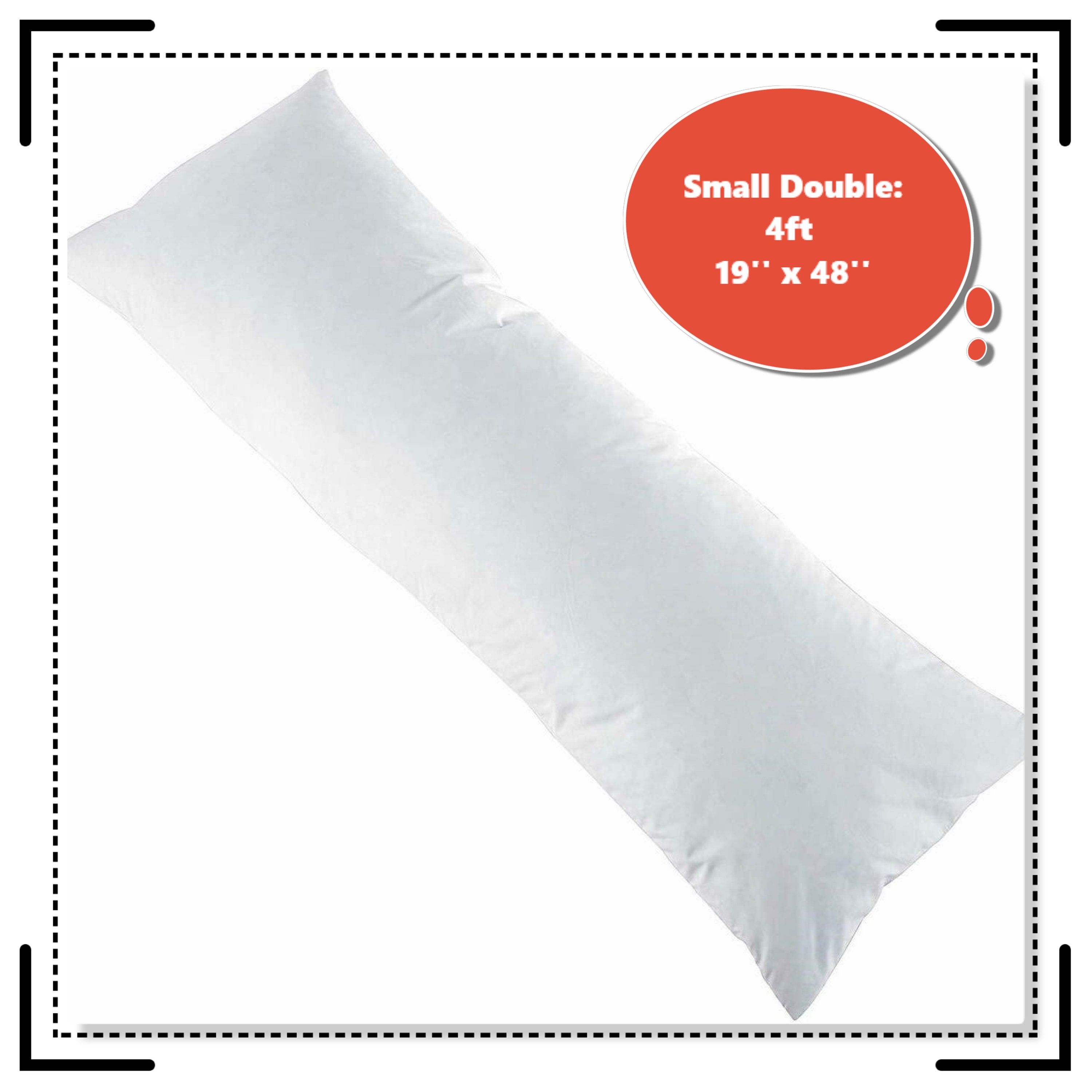 Hollow Fiber Bolster Pillow Extra Filled Long Bolster Pillow Etsy UK