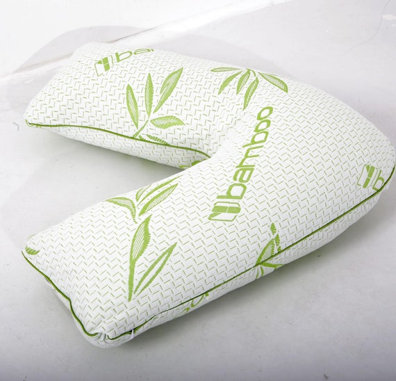 bamboo v shaped pillow