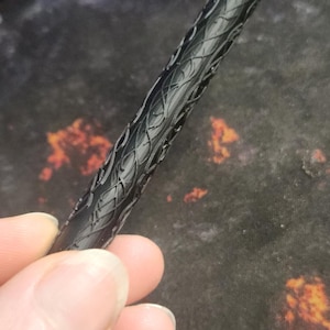 Tubo para rapé: pajilla portátil para polvos (V4): ahora con texto personalizado o patrones élficos (acabado pintado a mano o sin pintar)