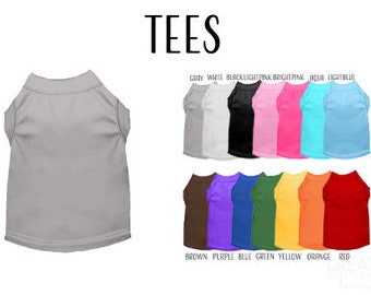 bulk blank dog shirts