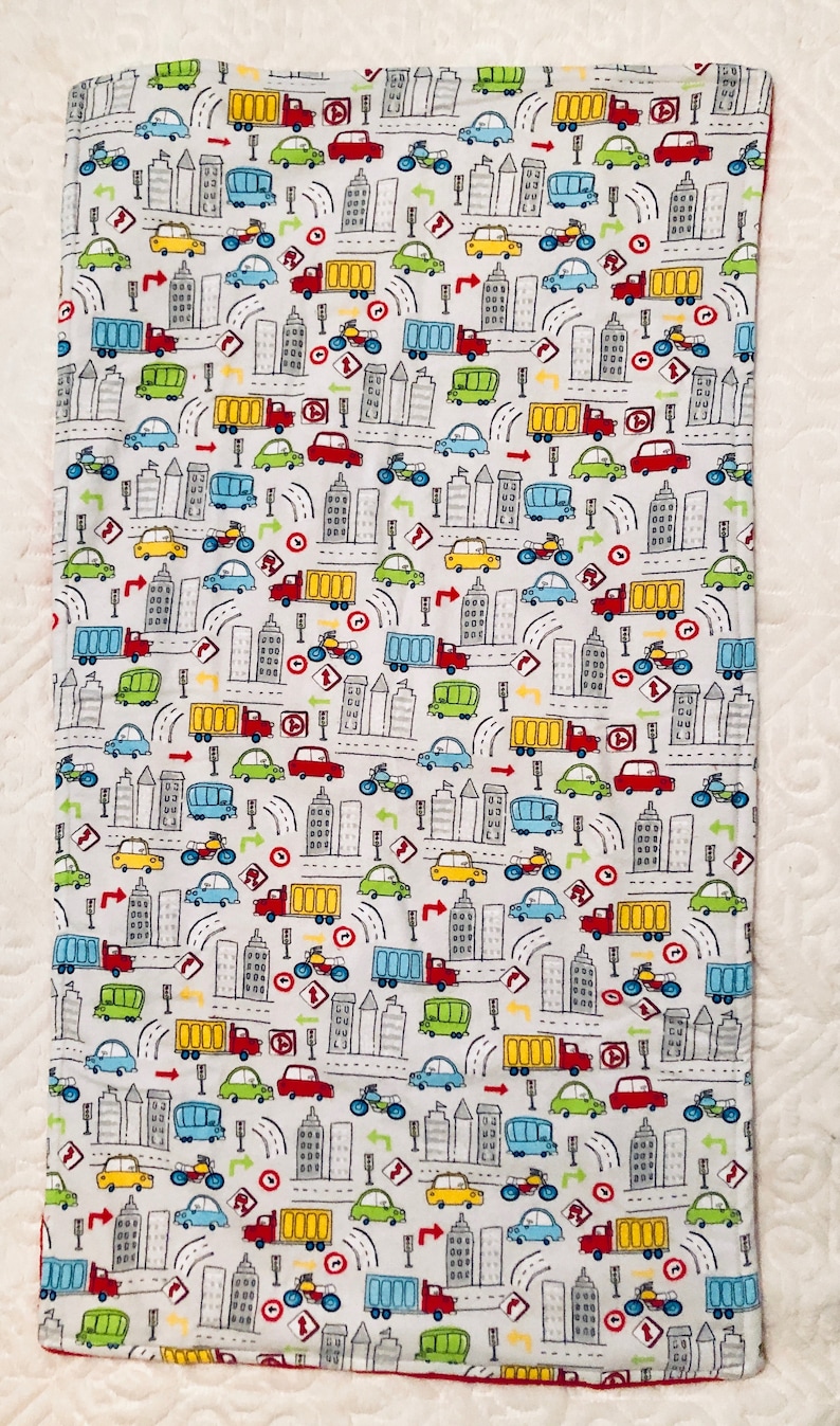 City Streets Baby Blanket