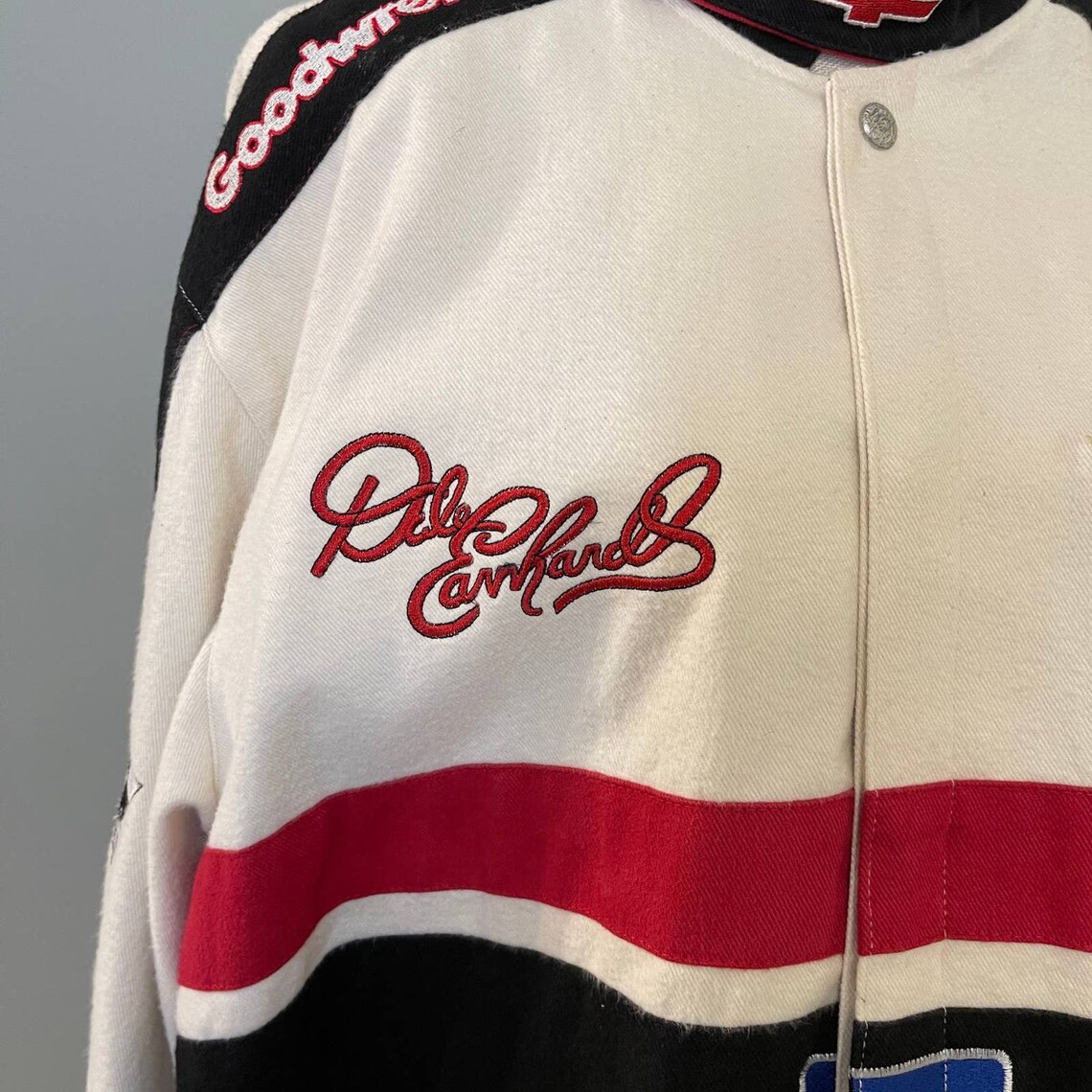 NASCAR Dale Earnhardt Winston Cup Jacket Rare VTG Etsy